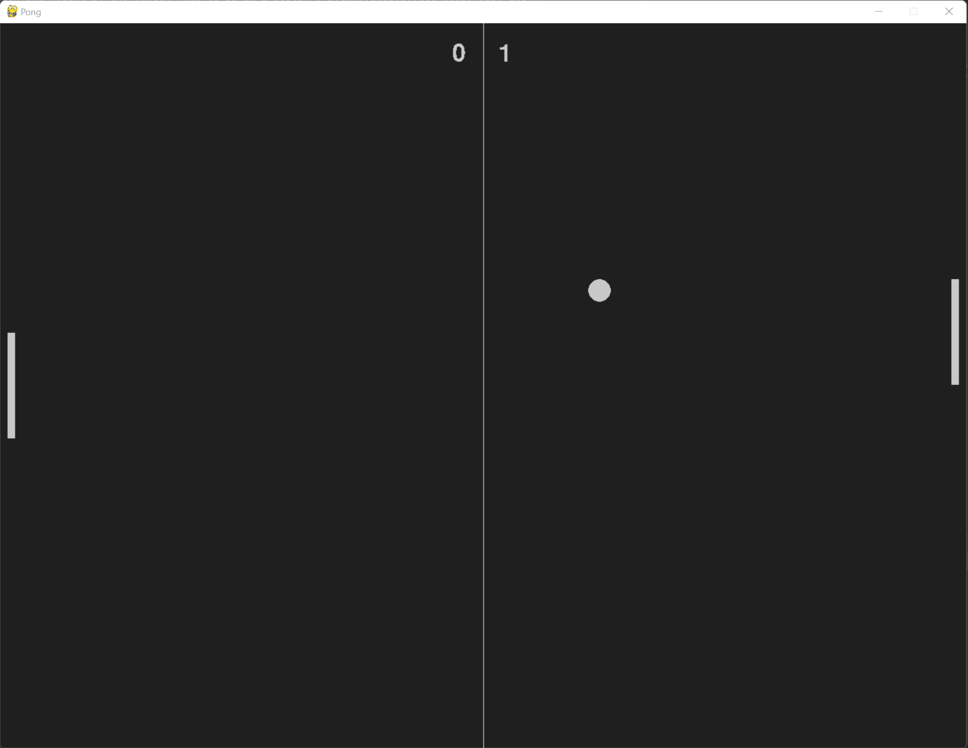 Pong Recreated